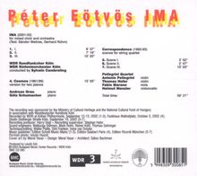 Peter Eötvös (1944-2024): Ima für gemischten Chor &amp; Orchester, CD