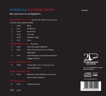 Nina Schumann &amp; Luis Magalhaes - American Intersections, CD