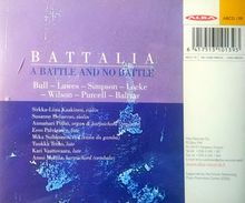 A Battle and No Battle - Englische Musik des 16.& 17.Jh., CD