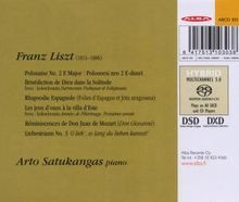 Franz Liszt (1811-1886): Klavierwerke, Super Audio CD