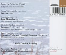 Annemarie Aström - Nordic Violin Music, CD