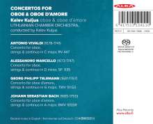 Kalev Kuljus - Concertos for Oboe &amp; Oboe d'Amore, Super Audio CD