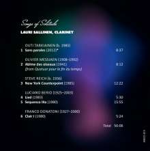 Lauri Sallinen - Songs of Solitude, CD