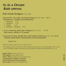 Pehr Henrik Nordgren (1944-2008): Orchesterwerke "As in a Dream", Super Audio CD