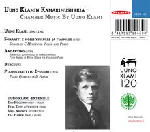 Uuno Klami (1900-1961): Kammermusik, CD