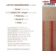 Lotta Wennäkoski (geb. 1970): Zeng, CD