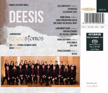 Krysostomos Chamber Choir - Deesis, Super Audio CD