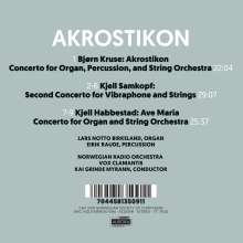 Björn Kruse (geb. 1946): Konzert für Orgel, Percussion &amp; Streichorchester, CD
