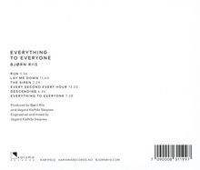 Bjørn Riis: Everything To Everyone, CD