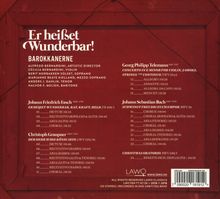 Er heißet Wunderbar! - Barocke Weihnachtskantaten, CD