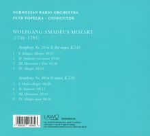 Wolfgang Amadeus Mozart (1756-1791): Symphonien Nr.39 &amp; 40, CD