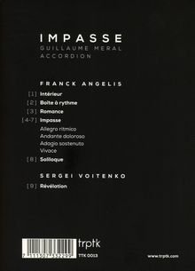 Guillaume Meral - Impasse, CD
