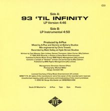 Souls Of Mischief: 93 'Til Infinity, Single 7"