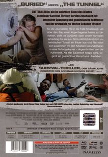 „BURIED“ meets „THE TUNNEL“

CUTTERHEAD: Atemloser Survival-Thriller. Journalistin in Rettungskapsel kämpft ums Überleben. Intensiver Realismus.