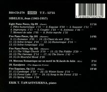 Jean Sibelius (1865-1957): Klavierwerke Vol.6, CD