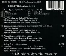 Alfred Schnittke (1934-1998): Klavierquartett, CD