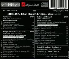 Jean Sibelius (1865-1957): König Christian II op.27, CD