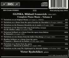 Michael Glinka (1804-1857): Sämtliche Klavierwerke Vol.2, CD