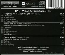 Einojuhani Rautavaara (1928-2016): Symphonie Nr.7 "Angel of Light", CD