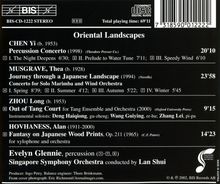 Evelyn Glennie - Oriental Landscapes, CD