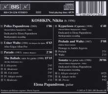 Nikita Koshkin (geb. 1956): Gitarrenwerke, CD