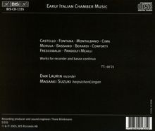 Italienische Kammermusik aus dem 17.Jahrhundert, CD