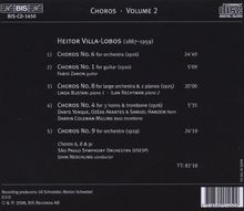 Heitor Villa-Lobos (1887-1959): Choros Vol.2, CD