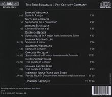 London Baroque - Trio-Sonaten aus Deutschland (17.Jh.), CD