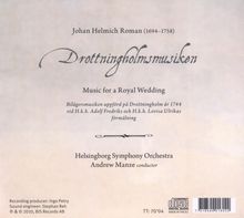 Johan Helmich Roman (1694-1758): Drottningholmsmusiken, CD