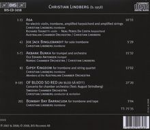 Christian Lindberg (geb. 1958): Konzert für Kammerorchester "Of Blood so Red", CD