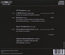 Heinz Karl Gruber (geb. 1943): Busking für Trompete, Akkordeon, Banjo &amp; Streichorchester, CD