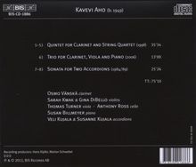 Kalevi Aho (geb. 1949): Klarinettenquintett, CD