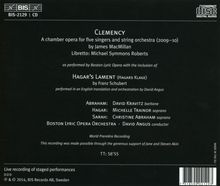 James MacMillan (geb. 1959): Clemency (Kammeroper für 5 Sänger &amp; Streichorchester), CD