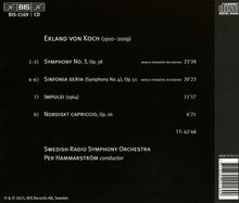 Erland von Koch (1910-2009): Symphonie Nr.3, CD