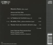 Maurice Ravel (1875-1937): Dances and Fairy Tales - Arrangements für Marimba und Vibraphon, CD