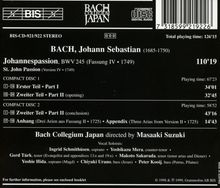 Johann Sebastian Bach (1685-1750): Johannes-Passion BWV 245, 2 CDs