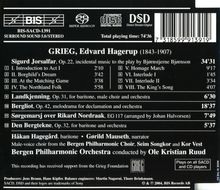 Edvard Grieg (1843-1907): Sigurd Jorsalfar - Bühnenmusik op.22, Super Audio CD