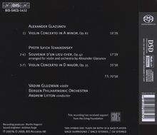 Alexander Glasunow (1865-1936): Violinkonzert op.82, Super Audio CD