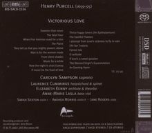 Henry Purcell (1659-1695): Lieder "Victorious Love", Super Audio CD