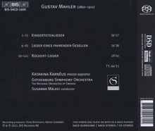 Gustav Mahler (1860-1911): Kindertotenlieder, Super Audio CD