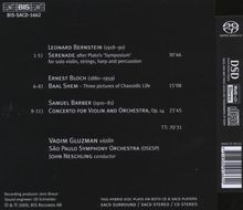 Samuel Barber (1910-1981): Violinkonzert op.14, Super Audio CD