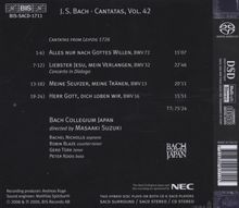 Johann Sebastian Bach (1685-1750): Kantaten Vol.42 (BIS-Edition), Super Audio CD