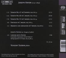 Joseph Haydn (1732-1809): Klaviersonaten H16 Nr.32,34,50, Super Audio CD