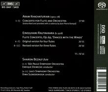 Sharon Bezaly plays Flute Concertos by Khachaturian &amp; Rautavaara, Super Audio CD