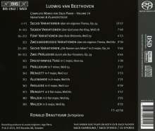 Ludwig van Beethoven (1770-1827): Sämtliche Klavierwerke Vol.14, Super Audio CD