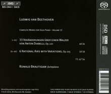 Ludwig van Beethoven (1770-1827): Sämtliche Klavierwerke Vol.15, Super Audio CD