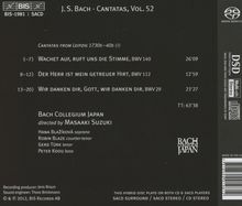 Johann Sebastian Bach (1685-1750): Kantaten Vol.52 (BIS-Edition), Super Audio CD