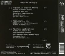 Brett Dean (geb. 1961): Violinkonzert "The Lost Art Of Letter Writing", Super Audio CD