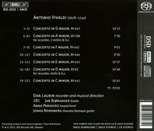 Antonio Vivaldi (1678-1741): Blockflötenkonzerte RV 441-445, Super Audio CD