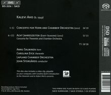 Kalevi Aho (geb. 1949): Hornkonzert, Super Audio CD